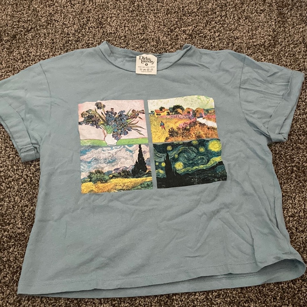 💚5 for $20💚Dirtee Laundry Famous Painting T-Shirt
